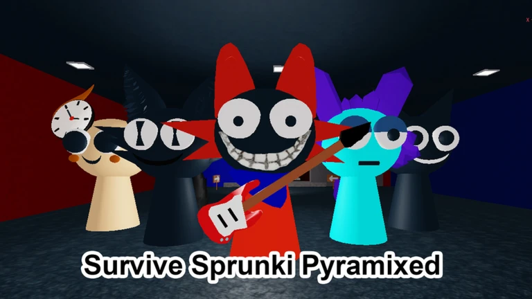 Survive Sprunki Pyramixed 6 [UPDATE!] ekran görüntüsü
