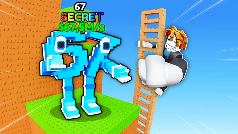 Climb Ladders for Brainrots! ekran görüntüsü