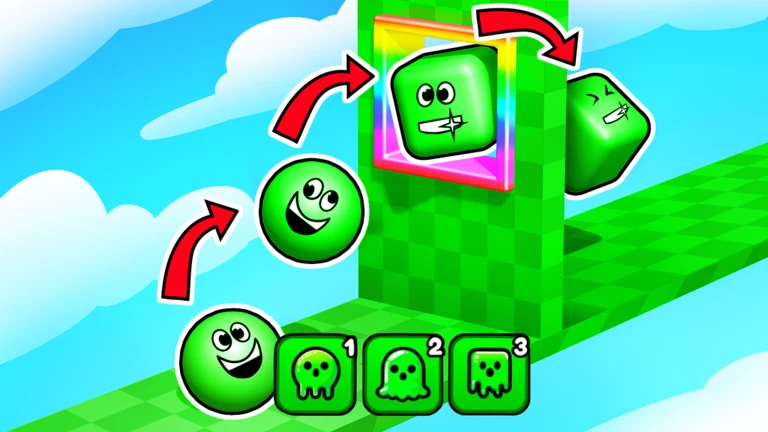 Slime Shape Obby [3] ekran görüntüsü