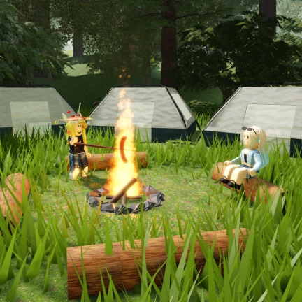 Realistic Camping Forest ekran görüntüsü