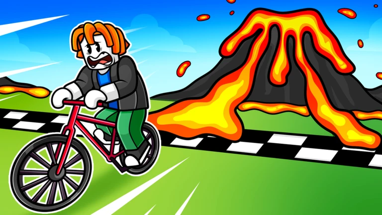 Escape the Lava on Bike ekran görüntüsü