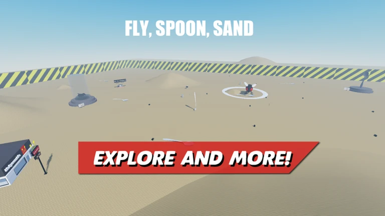 Fly, spoon, sand ekran görüntüsü