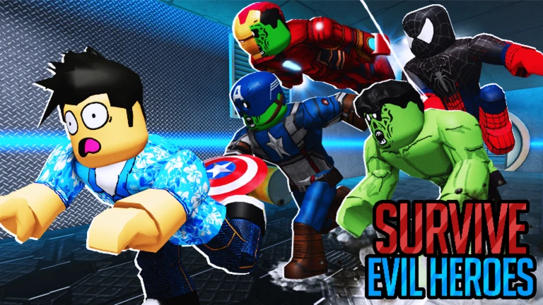 😈[COSTUMES] ZOMBIE SUPER HERO RUSH EVIL (SCARY) ekran görüntüsü