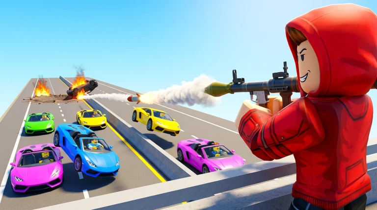 [CODES🎁] CARS 🚗 VS ROCKETS 🚀 ekran görüntüsü