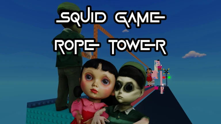 Squid Game Rope Tower (Jump Rope, Season 3) ekran görüntüsü