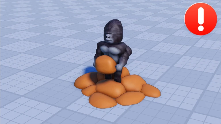obby but you are a stinky gorilla ekran görüntüsü