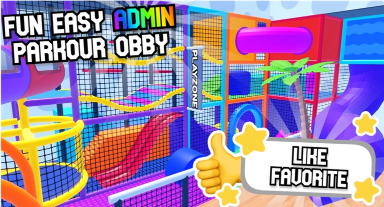 Fun Easy Admin Parkour Obby ekran görüntüsü