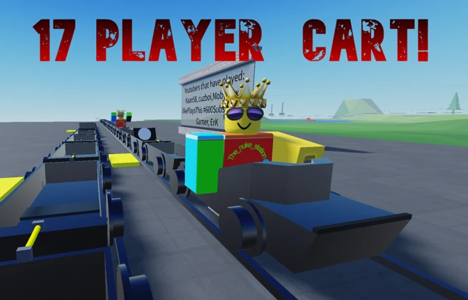 [cart ride around the world] [17 player cart] ekran görüntüsü