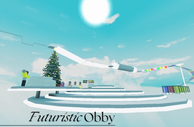 Futuristic Obby ekran görüntüsü