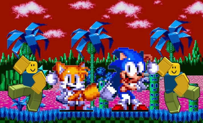 (RP) Classic Sonic And Tails Dancing ekran görüntüsü
