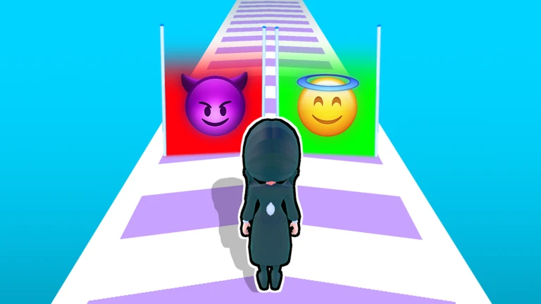 🖤WEDNESDAY OBBY ekran görüntüsü