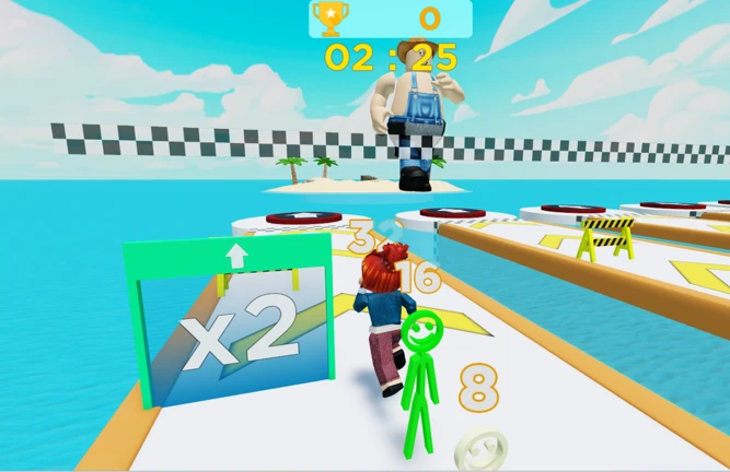 Man runner 2048 ekran görüntüsü