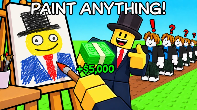 Paint to Get Rich 🎨 ekran görüntüsü