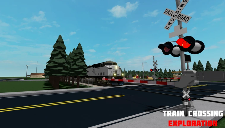 Train Crossing Exploration ekran görüntüsü