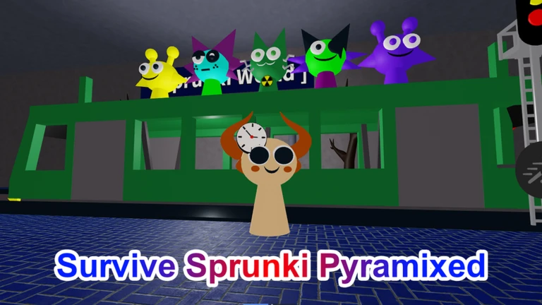Survive Sprunki Pyramixed 5 [UPDATE!] ekran görüntüsü
