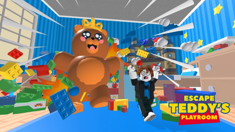 Escape Teddy's Playroom Obby! ekran görüntüsü