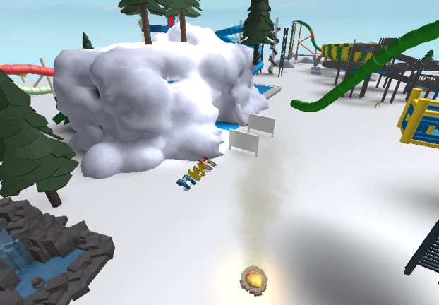 Big Fun snow playground (Made by TenuousFlea) ekran görüntüsü