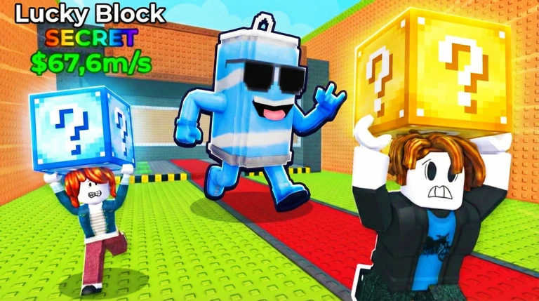 Steal Lucky Block From Guards 🧠 ekran görüntüsü