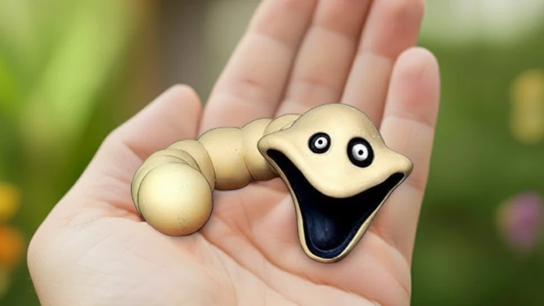 Jump Into Hungry Worm ekran görüntüsü