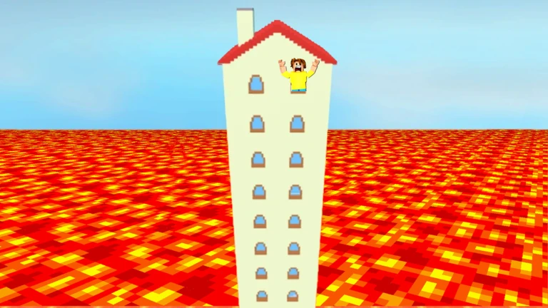 The Floor Is LAVA!🔥 ekran görüntüsü