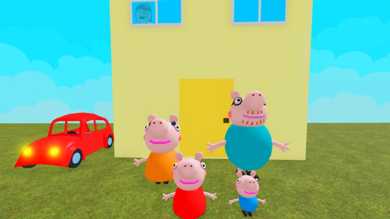 🏃Survive & Escape The Family Pig House ekran görüntüsü