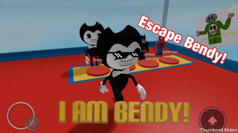 Escape Bendy Obby Hard Mode ekran görüntüsü