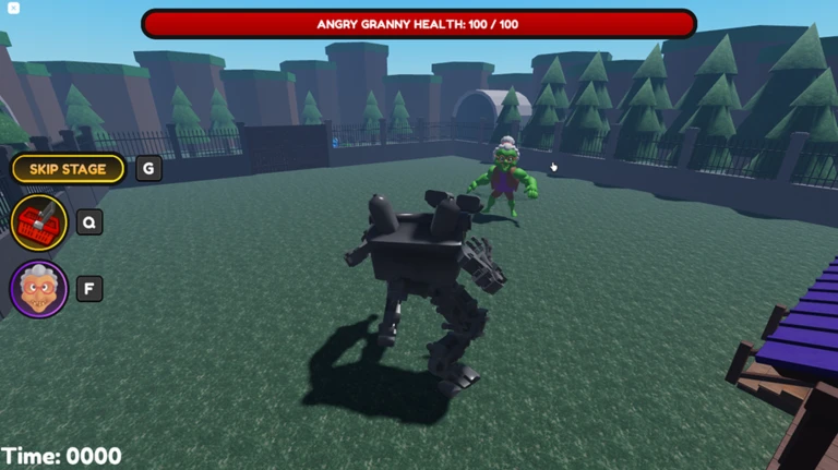 ANGRY GRANNY (OBBY) ekran görüntüsü
