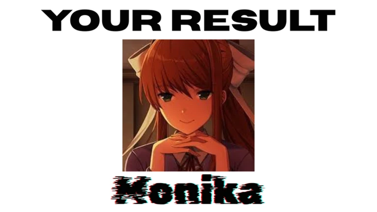 Doki Doki Literature Club Test ekran görüntüsü