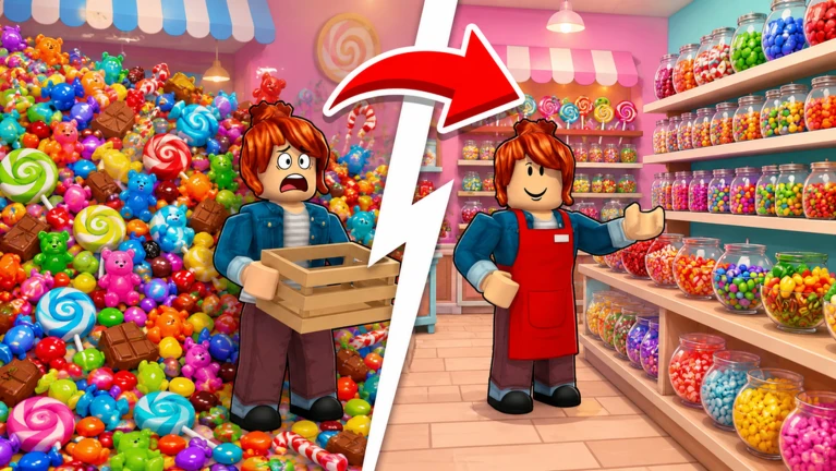 Clean the Candy Shop! ekran görüntüsü