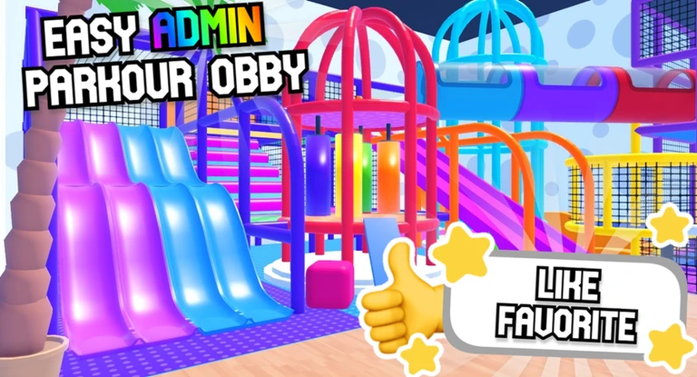 Easy Admin Parkour Obby ekran görüntüsü