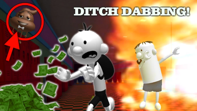 [🎮] DITCH SCHOOL TO GET RICH!! Adventure Obby ekran görüntüsü
