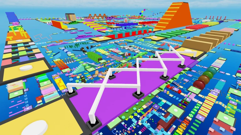 Mega Fun Obby 2 ✨560 Stages! ekran görüntüsü