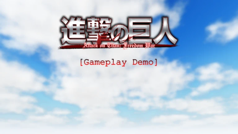 Attack on Titan: Freedom War [Gameplay Demo] ekran görüntüsü