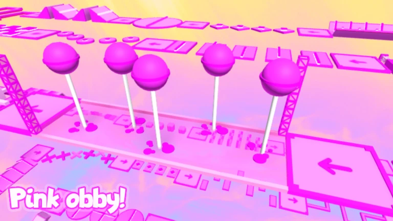 Pink Obby! ekran görüntüsü