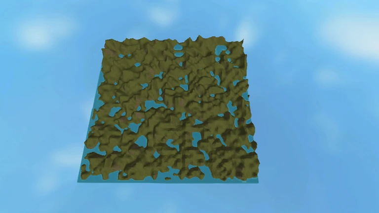 Uncopylocked Terrain water test ekran görüntüsü