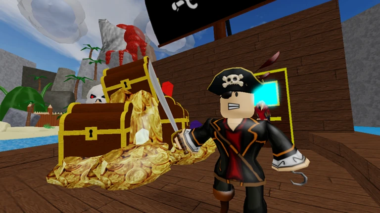 Escape Treasure Island Obby! (HARD) ekran görüntüsü