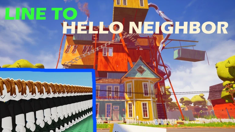 Neighbor ASMR gaem ekran görüntüsü
