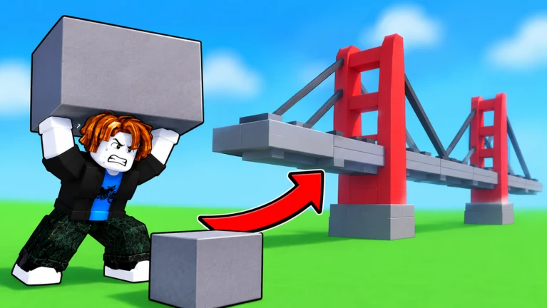 BUILD A MEGA BRIDGE 🏗️ ekran görüntüsü