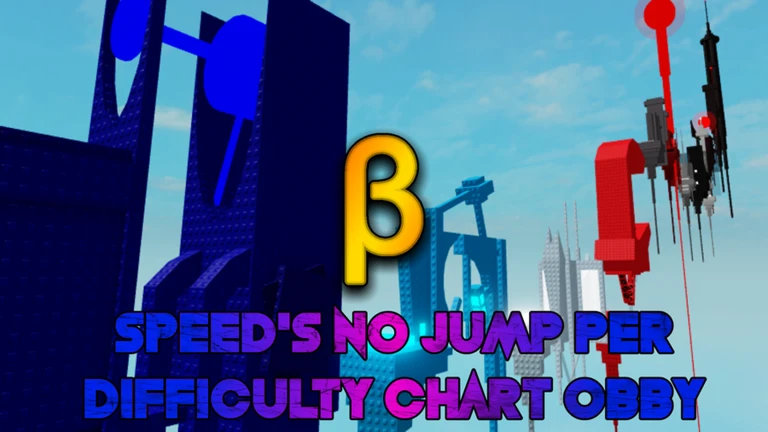 Speed's No Jump Per Difficulty Chart Obby: β ekran görüntüsü