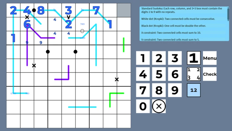 Sudoku Variants [Demo] ekran görüntüsü
