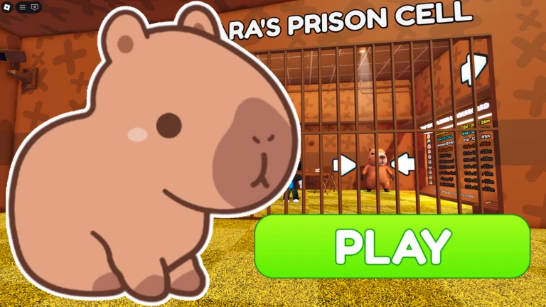 CAPYBARA'S PRISON RUN! (Obby) ekran görüntüsü