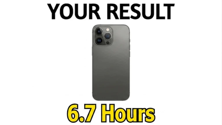 Screentime Test ekran görüntüsü