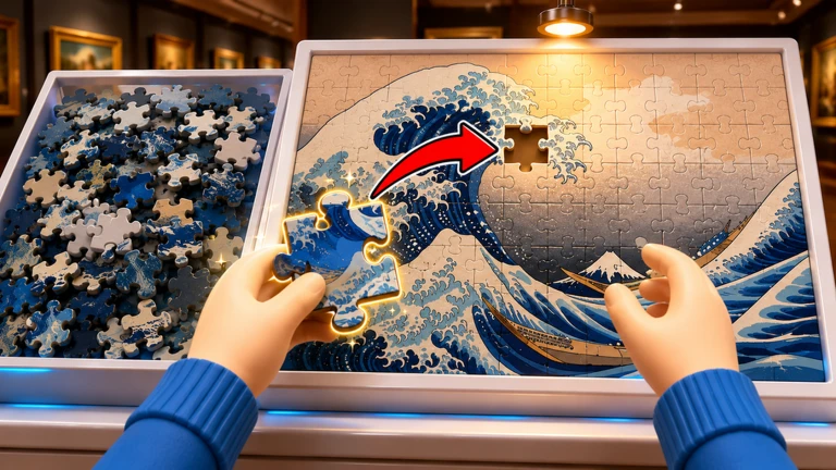 🖼️ Clean The Puzzle Gallery! ekran görüntüsü