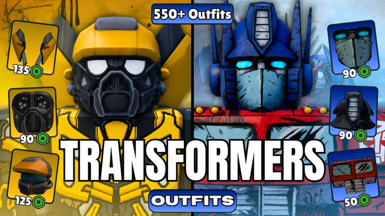 🤖 Transformers OUTFITS ekran görüntüsü
