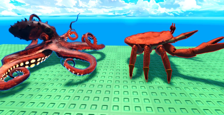 Octopus & Crab! [2Player Obby] ekran görüntüsü