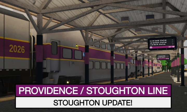 [STOUGHTON!] MBTA Providence Line Train Simulator ekran görüntüsü