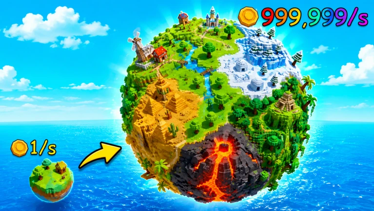[🌎] Grow A World! ekran görüntüsü