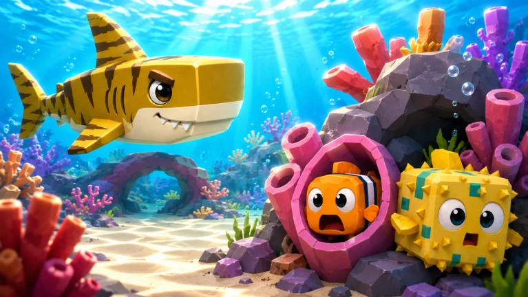 Sharks vs Minnows 🦈 ekran görüntüsü