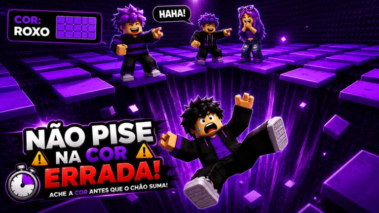 NÃO PISE NA COR ERRADA! 🔥 ekran görüntüsü