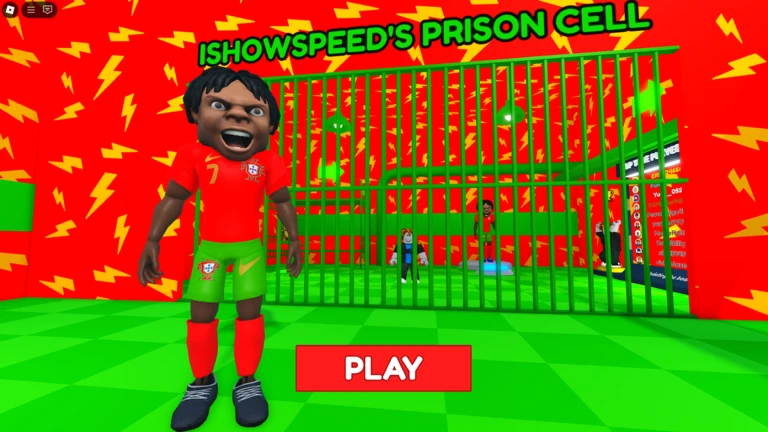ISHOWSPEED'S PRISON RUN! (OBBY) ekran görüntüsü